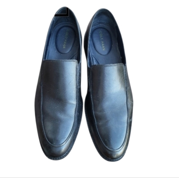 Cole Haan Other - Cole Haan Grand OS Buckland Black Leather Slip On Loafer Dress Shoe Lenox Men 12